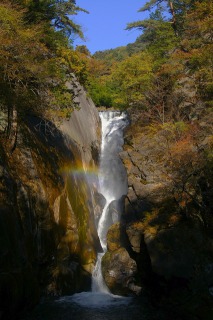 昇仙峡仙娥滝の紅葉